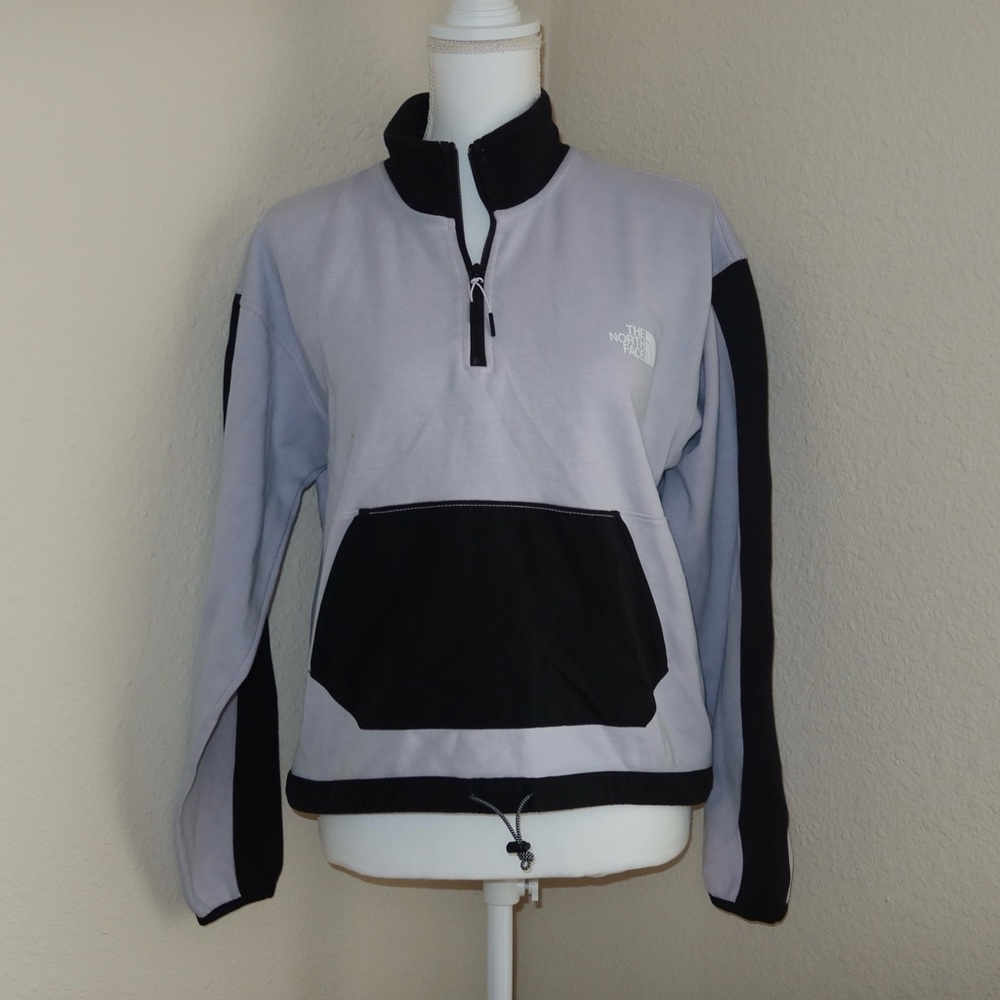 The North Face Men's Light Gray and Black Performance Jacket